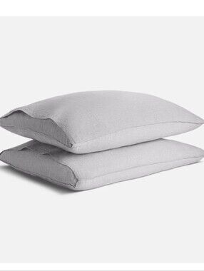 washed linen king pillowcase by brooklinen